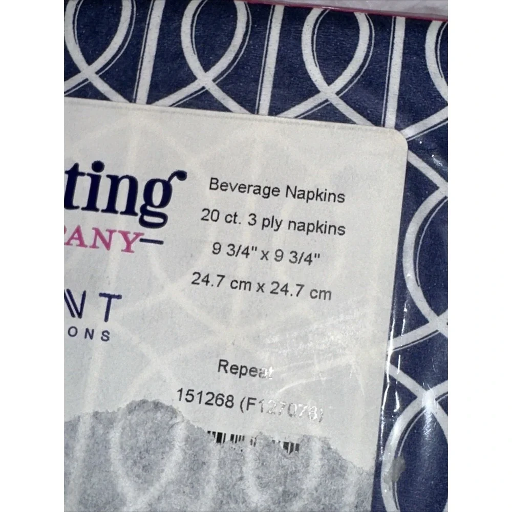 I Save My Carbs For Wine Funny Party Cocktail Beverage Napkins 3-Ply Tissue‎